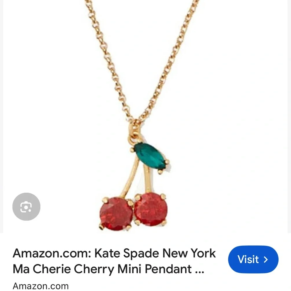 Kate Spade Cherry Pendant - Picture 1 of 4